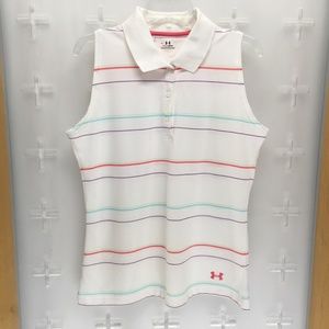 Under Armour Women’s Sleeveless Golf Polo Top